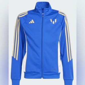 Adidas Messi Jacket and Pants - Lucid Blue